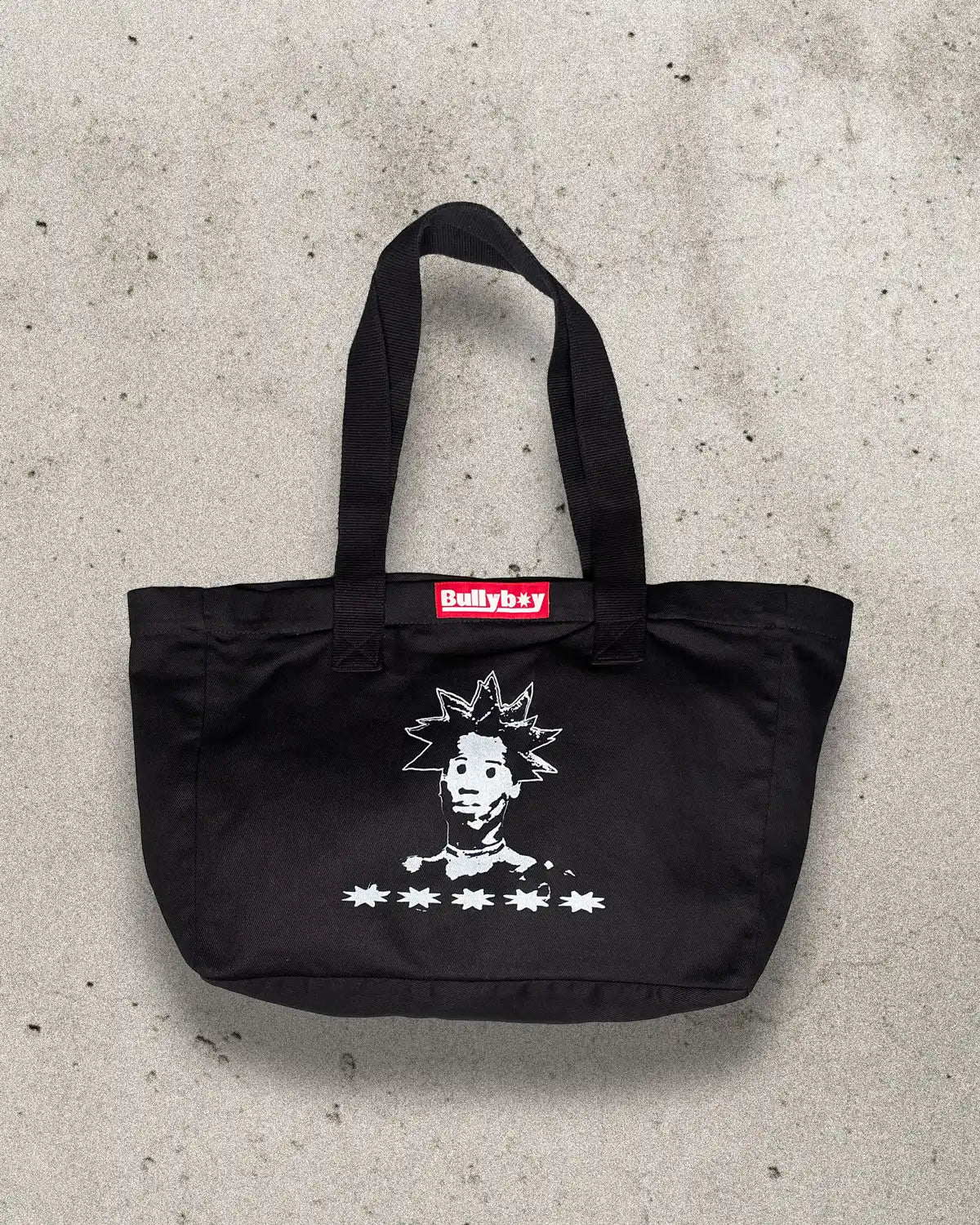 Heavy-duty multifunctional tote bag with a rugged design.