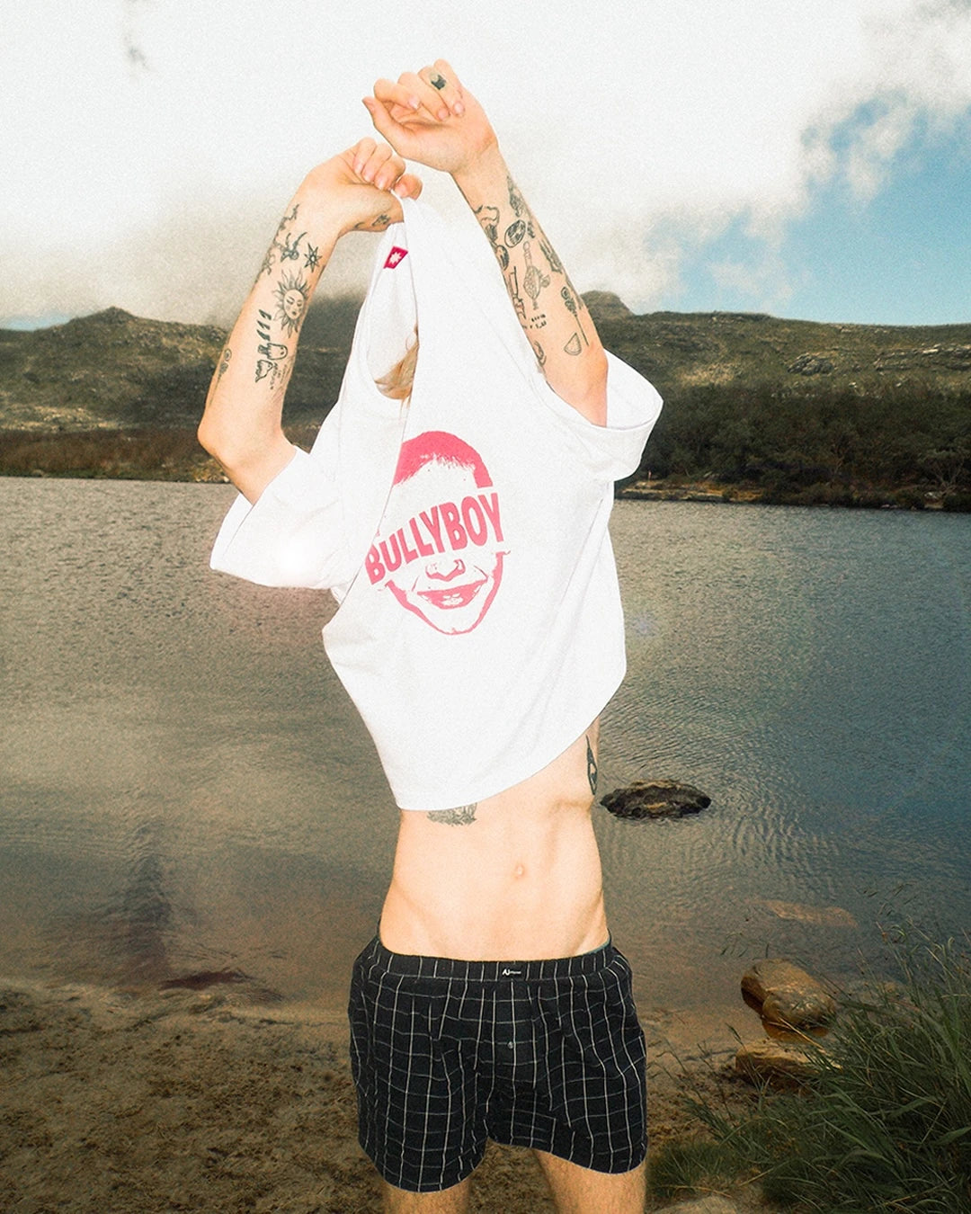 Faces Oversized Boxy Tee - WHITE