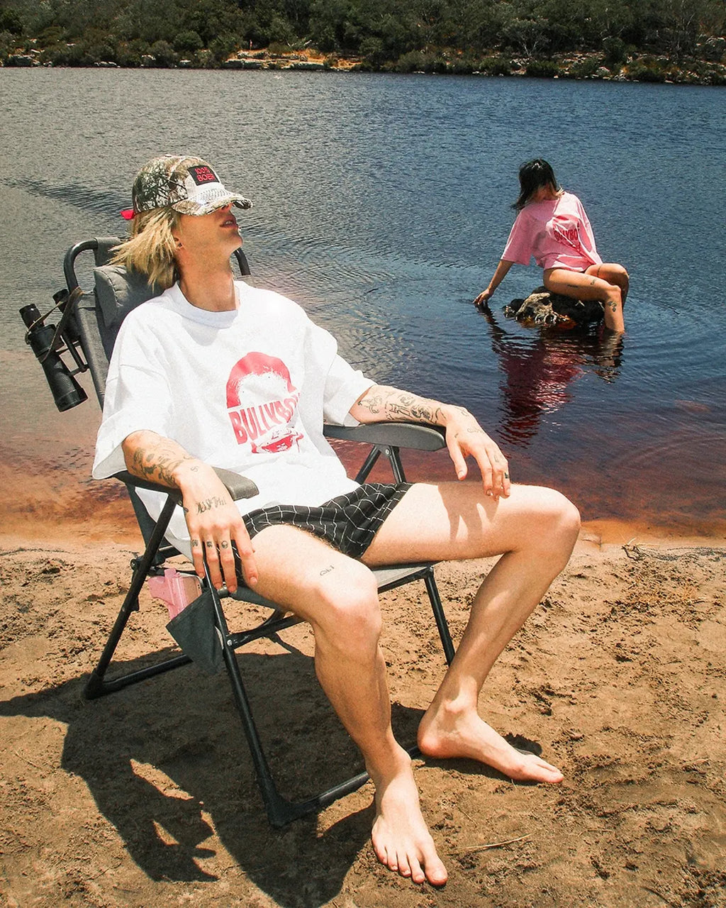 Faces Oversized Boxy Tee - WHITE