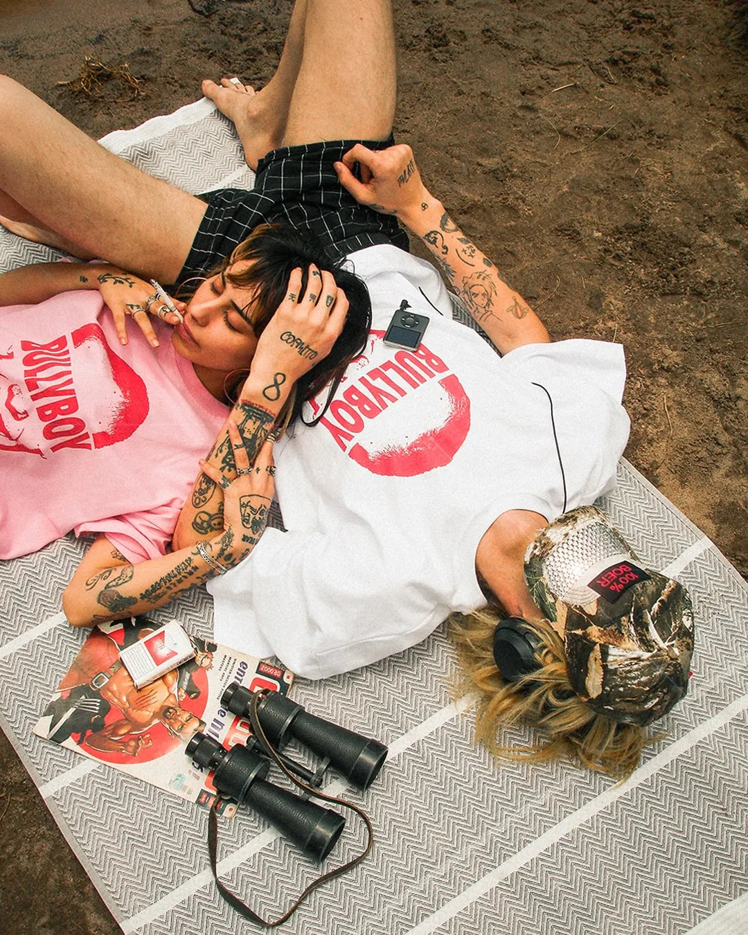 Faces Oversized Boxy Tee - WHITE