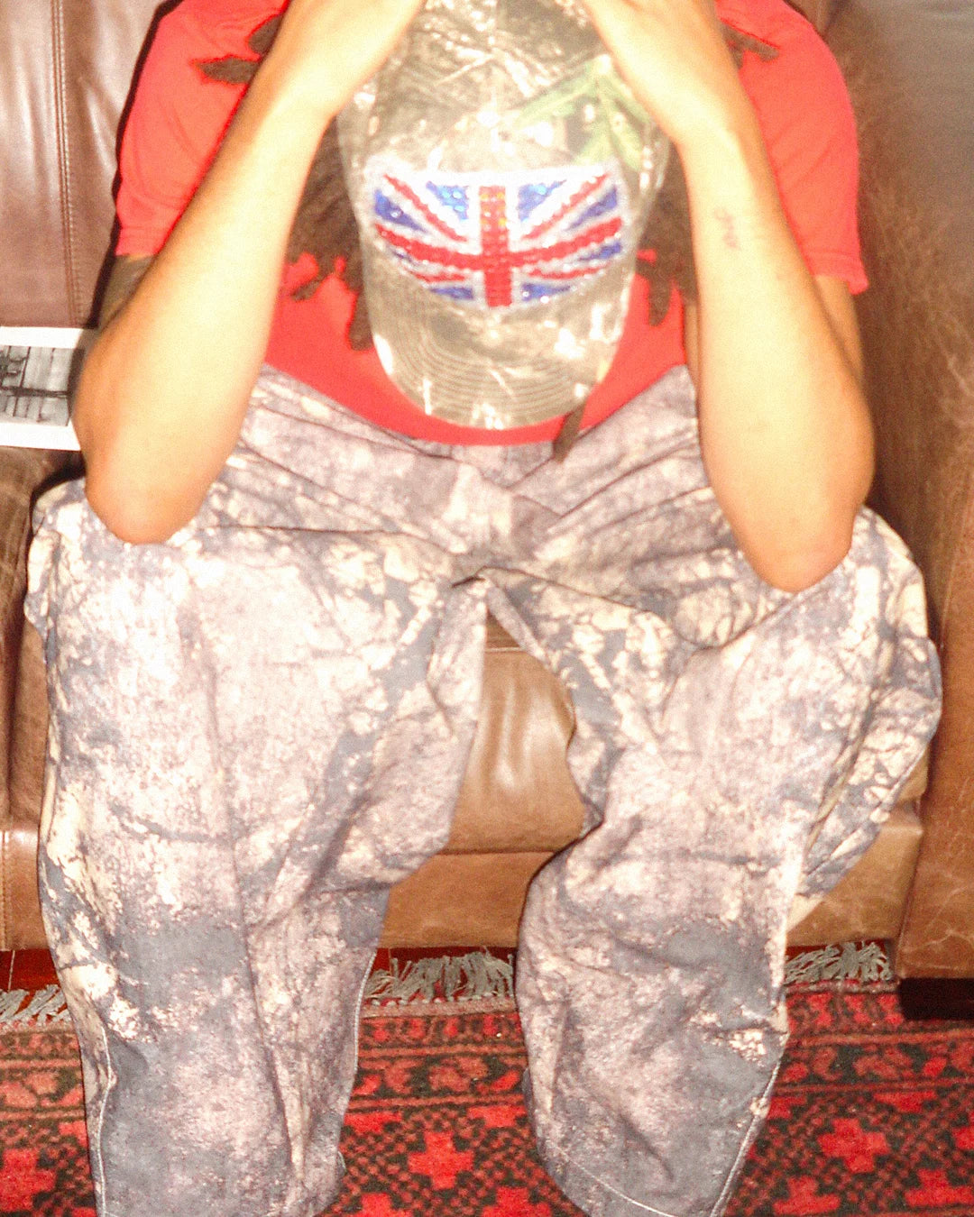 Fracture baggy Pants