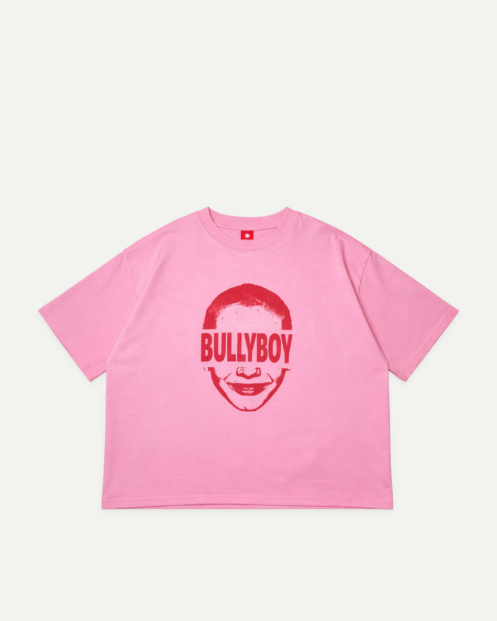 Faces Oversized Boxy Tee - PINK