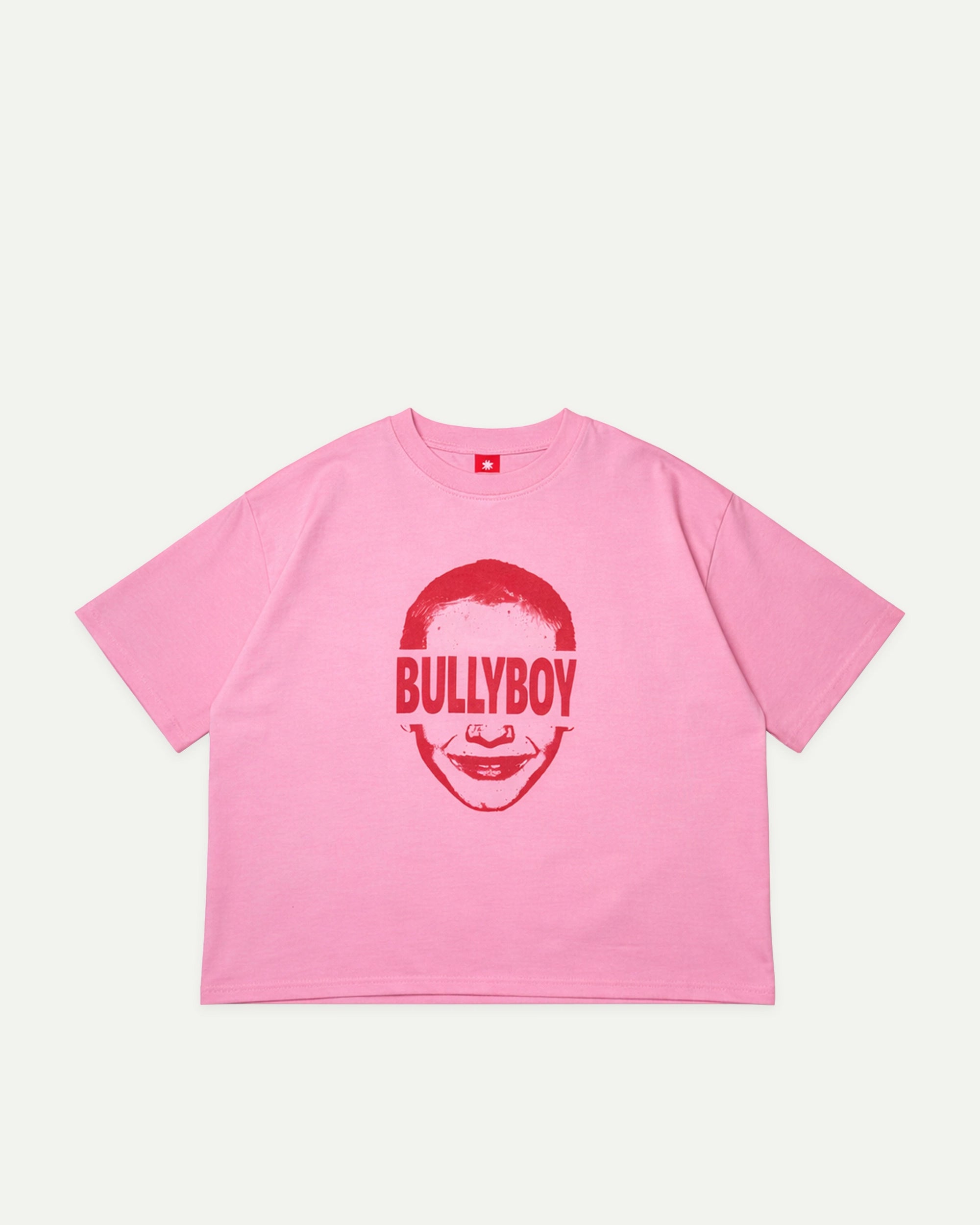 Faces Oversized Boxy Tee - PINK