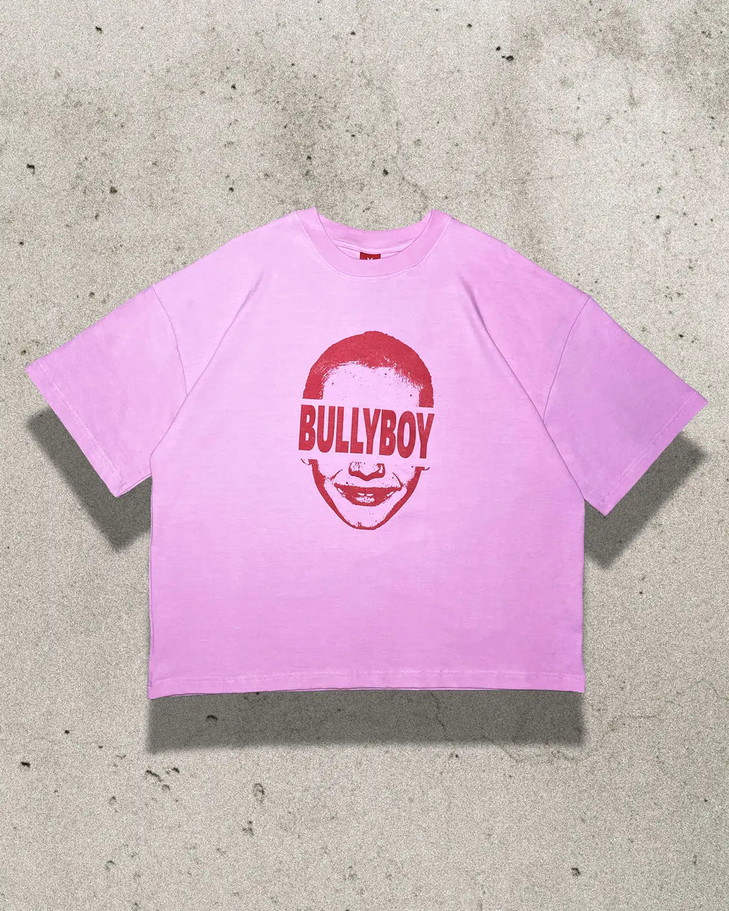 Faces Oversized Boxy Tee - PINK