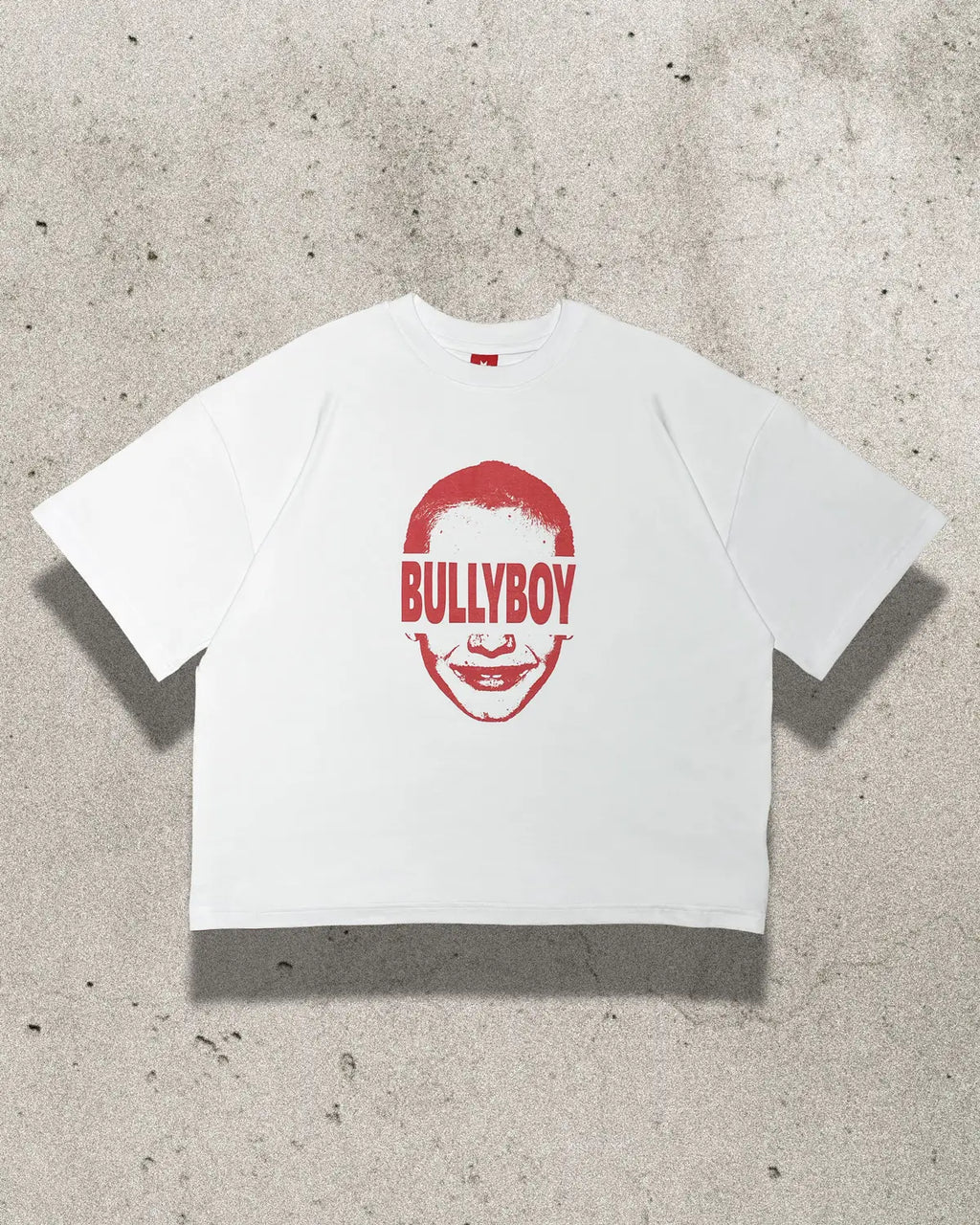 Faces Oversized Boxy Tee - WHITE