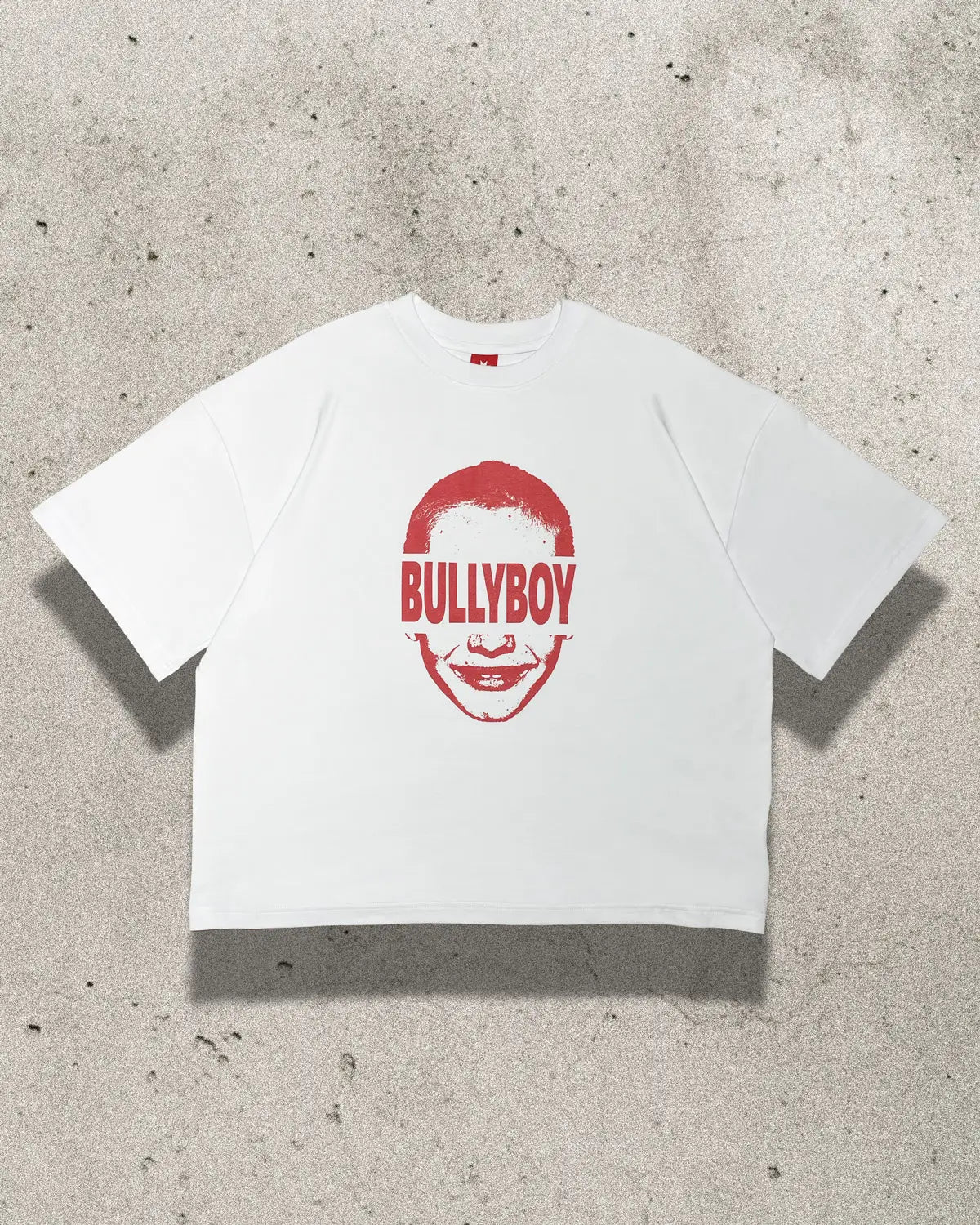 Faces Oversized Boxy Tee - WHITE