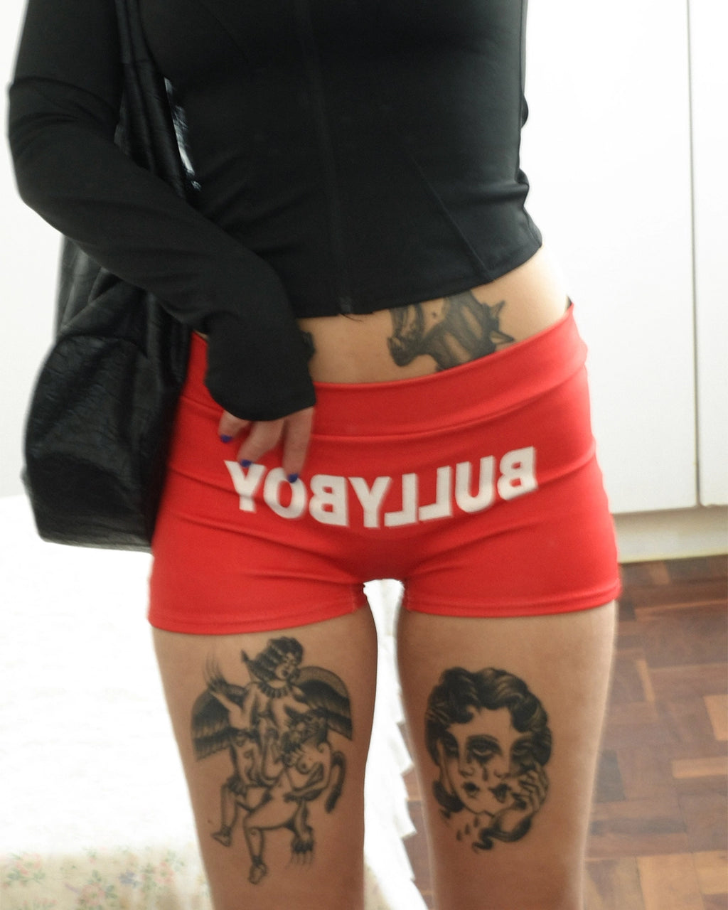Red Star Shorts