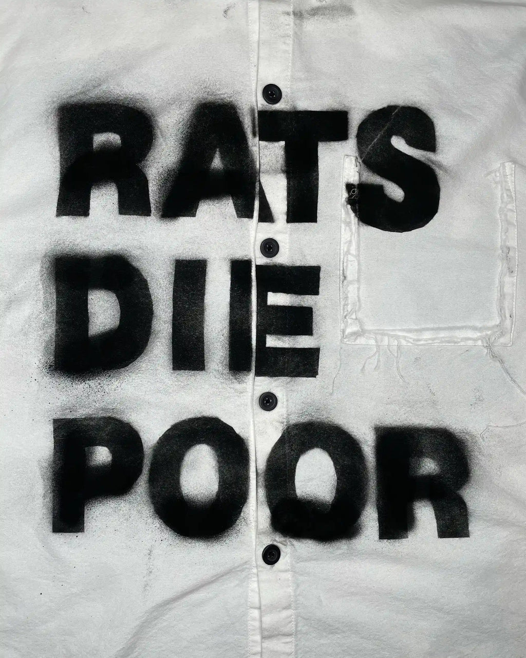 Rats Die Poor Shirt