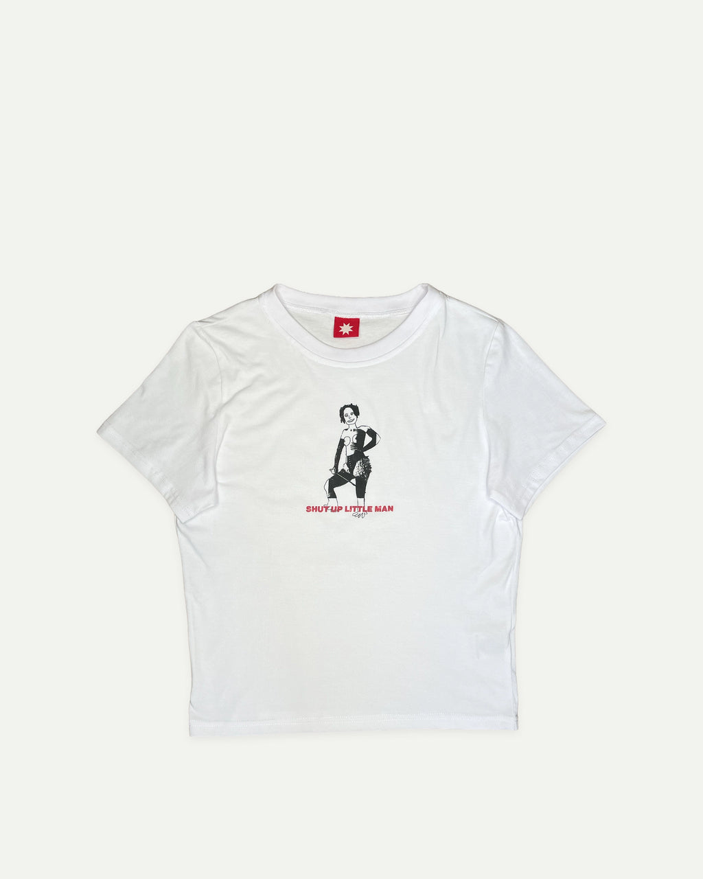 Shut Up Little Man Baby Tee