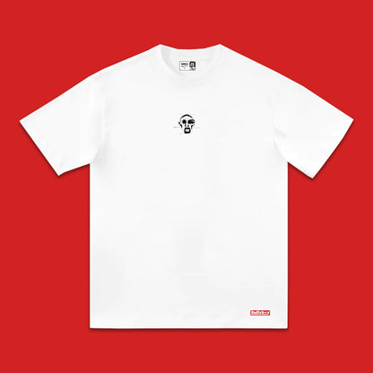 oversized tshirt Bullyboy boxy tee 255 gsm white t-shirt with drop shoulder